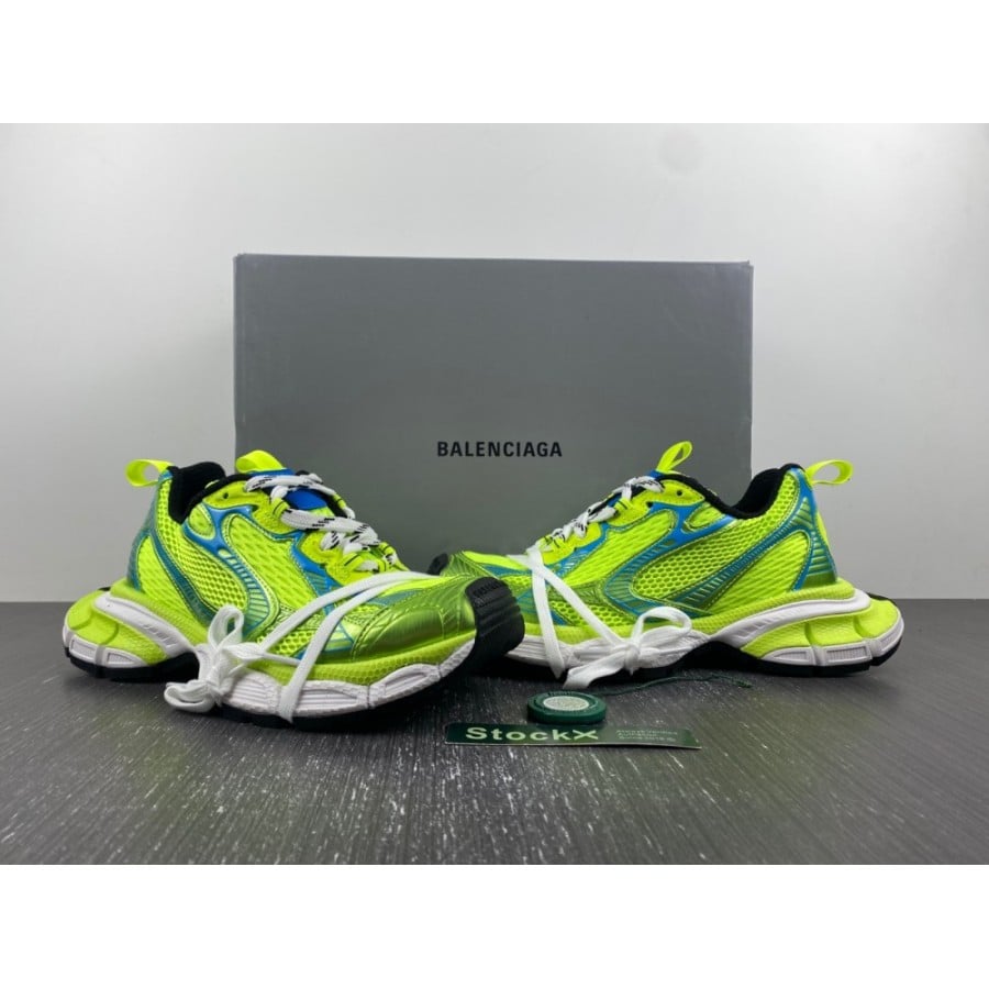 Balenciag* 3XL Sneaker 'Worn-Out - Fluo Yellow'