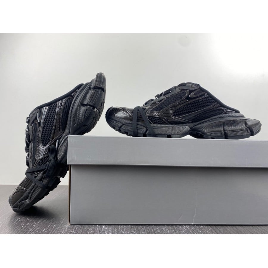 Balenciag* 3XL Mule 'Worn-Out - Black'