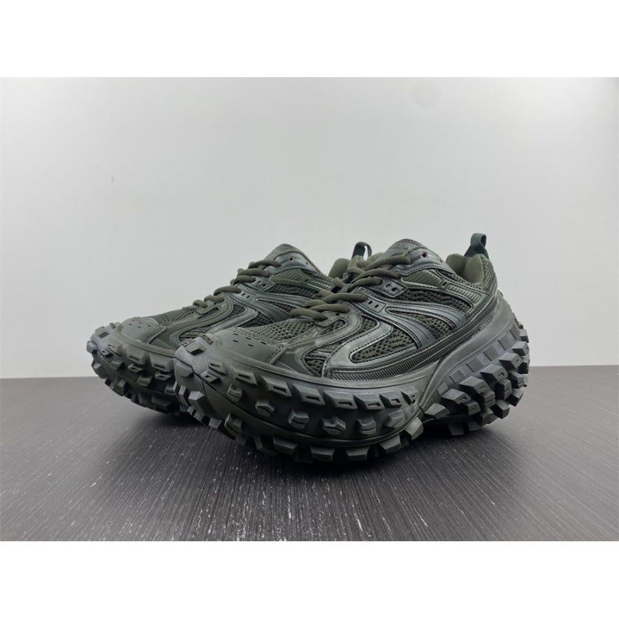Balenciag* Bouncer Sneaker 'Worn-Out - Dark Green'