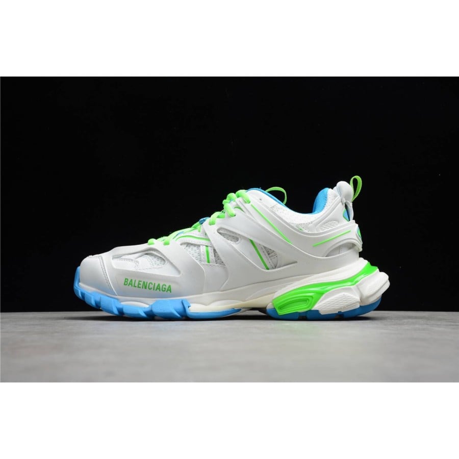 Balenciag* Track Sneaker 'White Green'