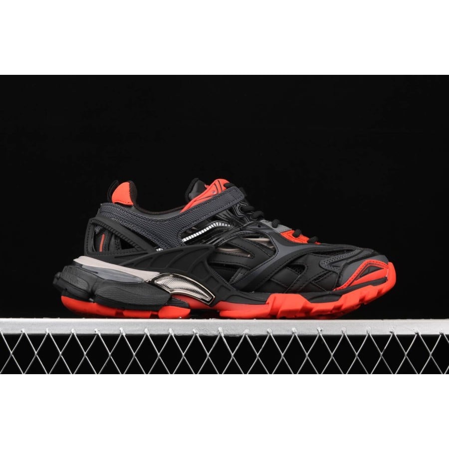 Balenciag* Track.2 Trainer 'Black Red Grey'