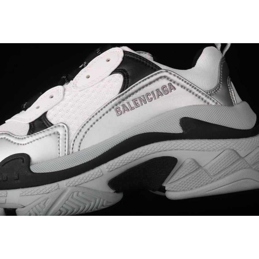 Balenciag* Triple S Sneaker 'Clear Sole - White Grey'