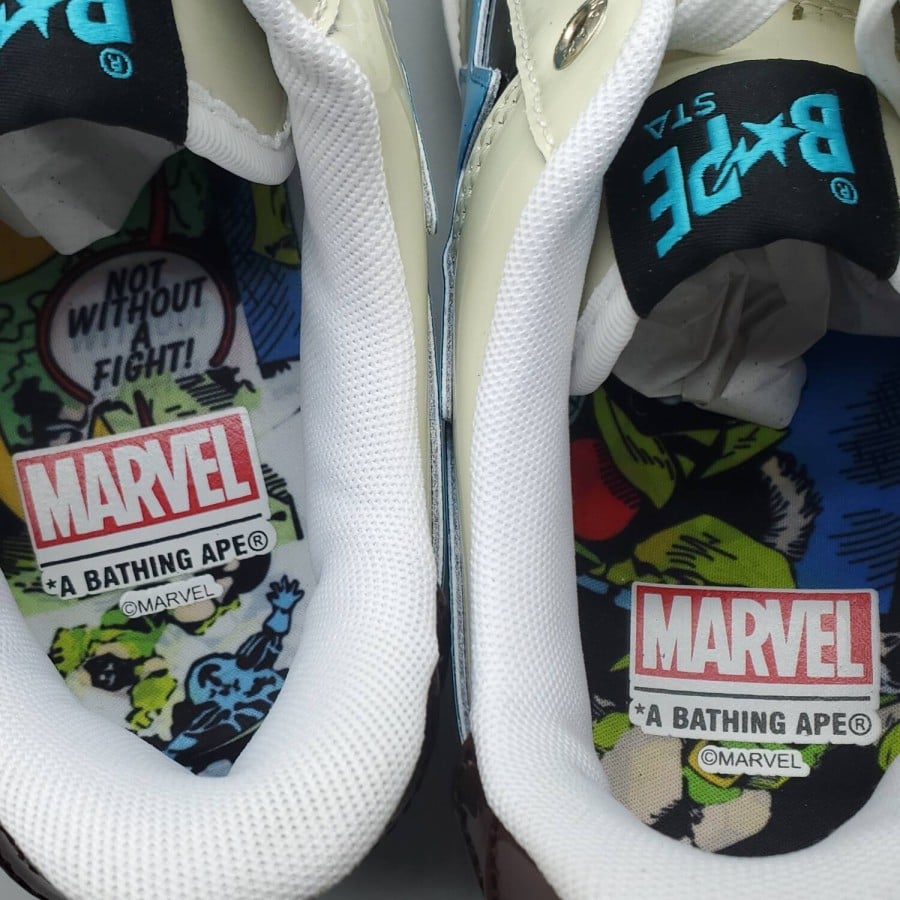 Marvel x Bapesta
