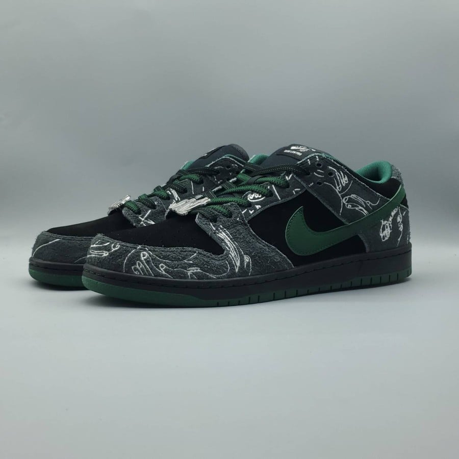 THERE Skateboards x Dunk Low SB