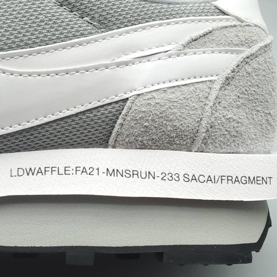 Fragment Design x sacai x LDV Waffle