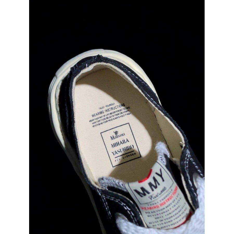 Maison Mihara Yasuhiro Hank Vintage Sole Canvas Low